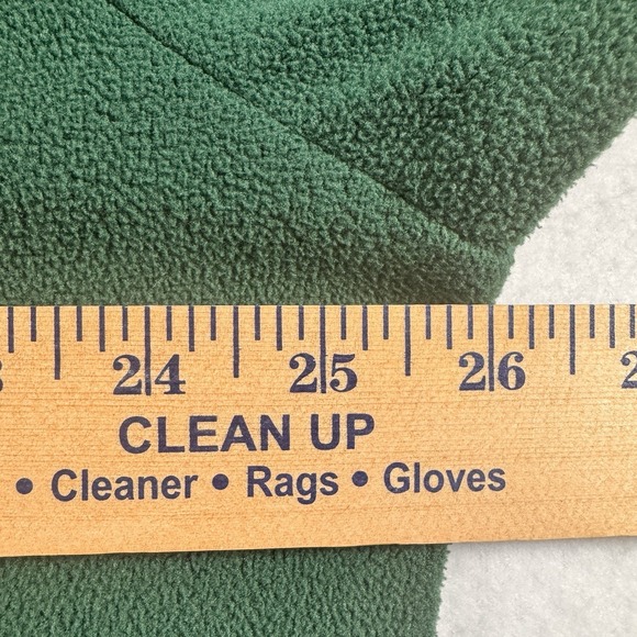 The North Face Fleece 1/4 Zip Pullover Jacket Mens XL  Hunter Green Lightweight - Picture 4 of 7